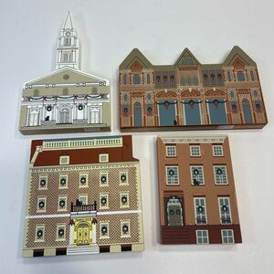 The Cats Meow New York Christmas Series 1995 Lot Of 4